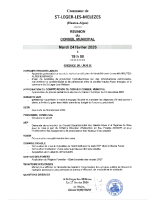 1. Ordre du jour du 24 février 2026