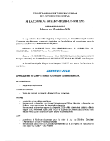 5. CR et PV du CM du 7 octobre 2025