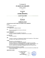 5. Ordre du jour du 18 juin 2026