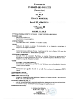 5. Ordre du jour du 28 juillet 2025