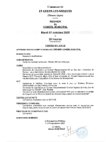 6. Ordre du jour du 7 octobre 2025