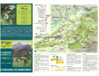 Carte Randonnées St-Léger-les-Mélèzes
